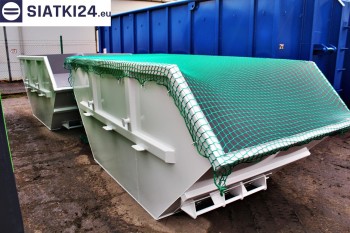 Siatki Tarnobrzeg - Siatka przykrywająca na kontener - zabezpieczenie przewożonych ładunków dla terenów Tarnobrzegu